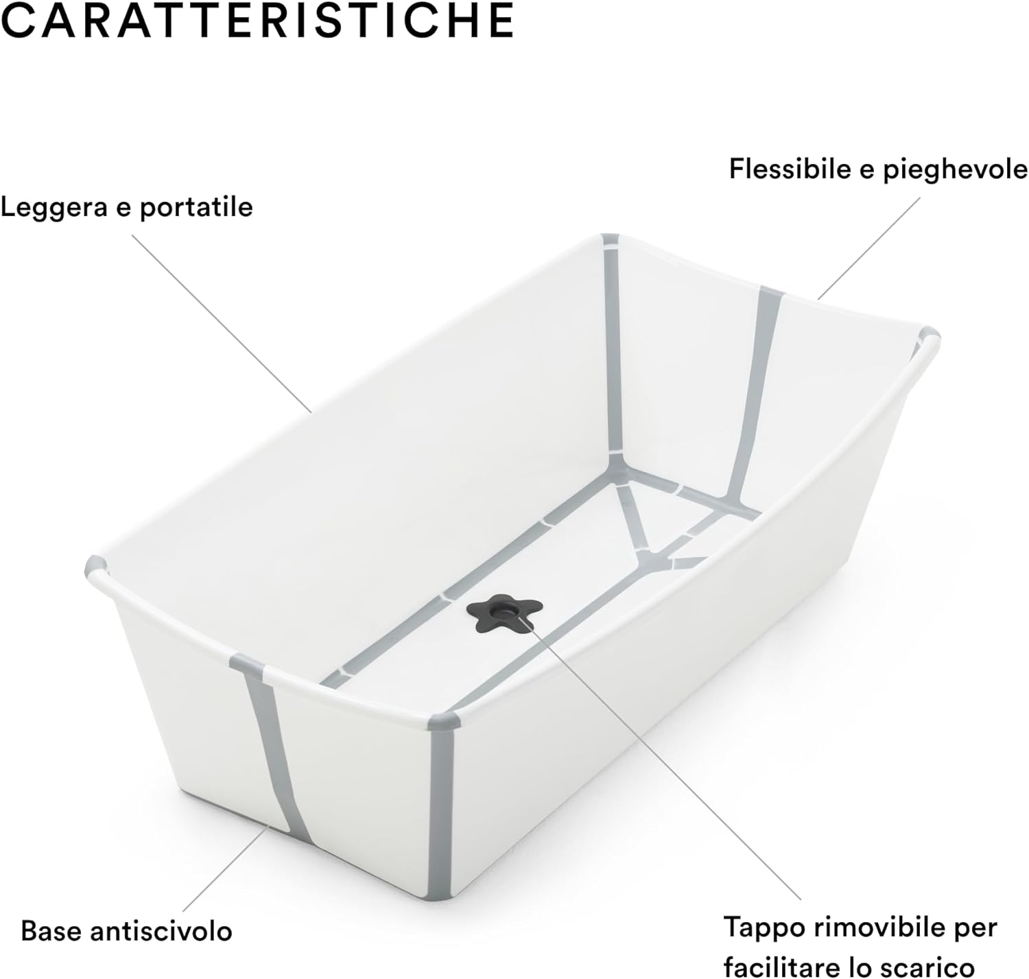 Vaschetta Pieghevole Stokke® Flexi Bath® XL - immagine 3