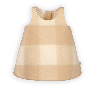 Vestito Salopette in lana cotta Bamboom MOCHA SAND