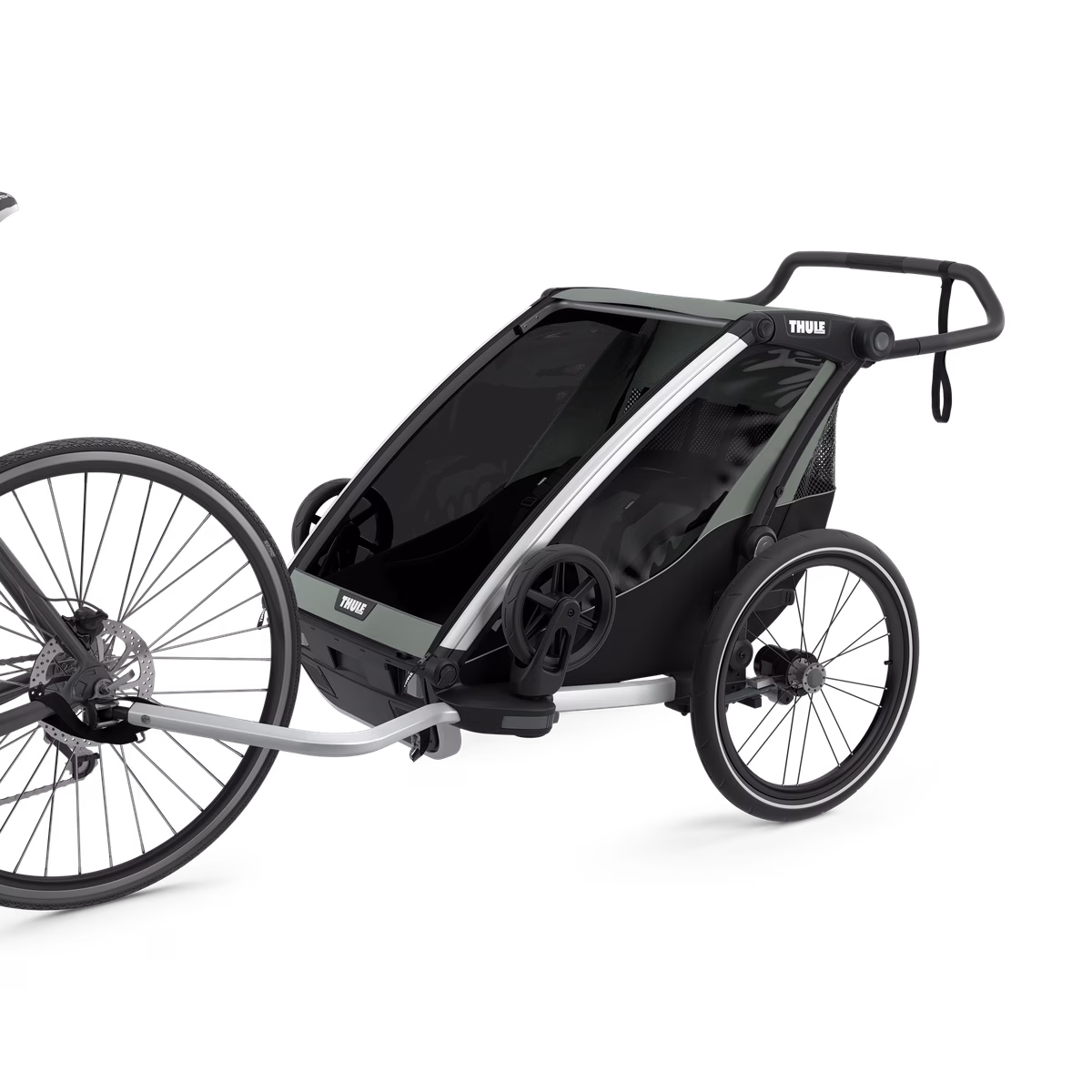 Rimorchio per bici multi-sportivo Thule Chariot Lite doppio - immagine 3