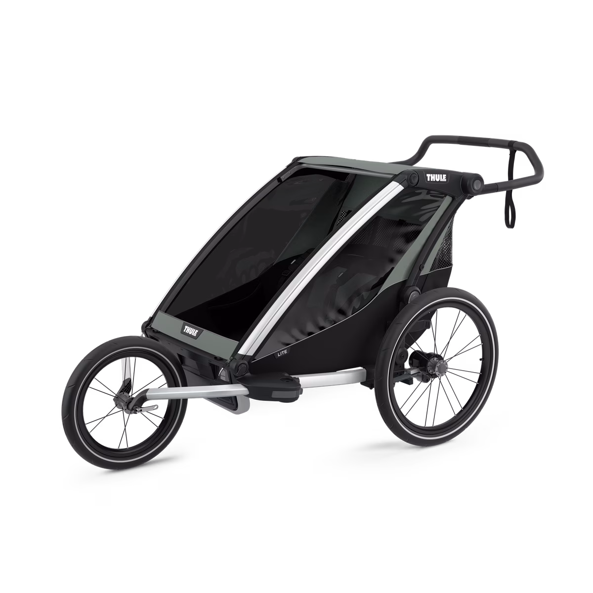 Rimorchio per bici multi-sportivo Thule Chariot Lite doppio - immagine 6