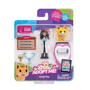 ADOPT ME DOTTORE 2 PERSONAGGI + ACCESSORI DELUXE