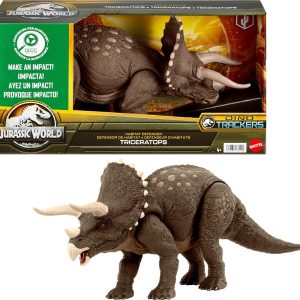 Jurassic world triceratopo protettore della natura
