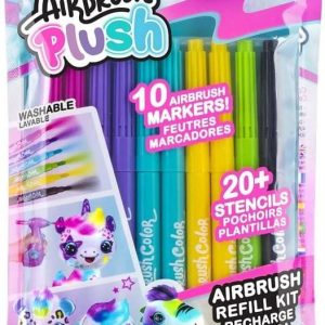 AIRBRUSH Plush Ricarica 10 Pennarelli