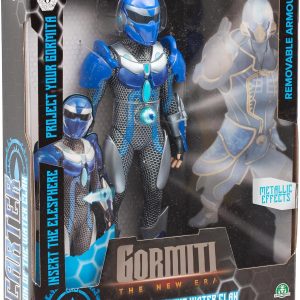 Gormiti The New Era Carter Sion del Clan dell’Acqua con Elesphere e Funzione Proiezione 27 cm