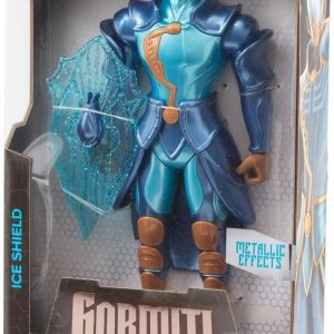 Gormiti The New Era Aqu Gormita del Clan dell’Acqua con Accessorio Ice Shield 27 cm