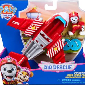 Paw Patrol Air Rescue Aereo di Soccorso dei Pompieri con Marshall