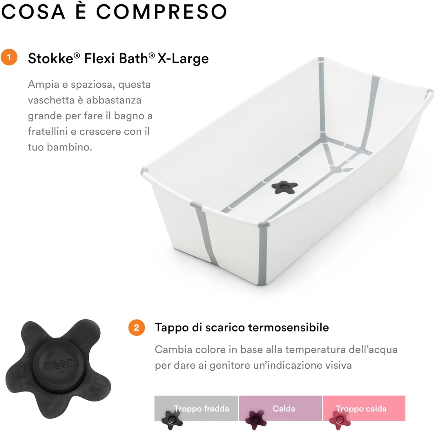 Vaschetta Pieghevole Stokke® Flexi Bath® XL - immagine 4