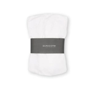 Lenzuolo con angoli lettino bianco Bamboom