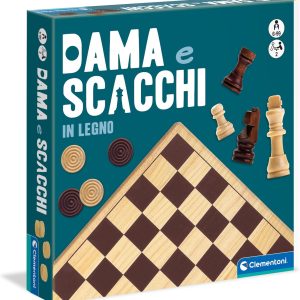 Dama e Scacchi in Legno
