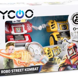 YCOO ROBO STREET KOMBAT COPPIA ROBOT INTERATTIVI CON SENSORI DI MOVIMENTO