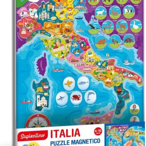 Italia Puzzle Magnetico