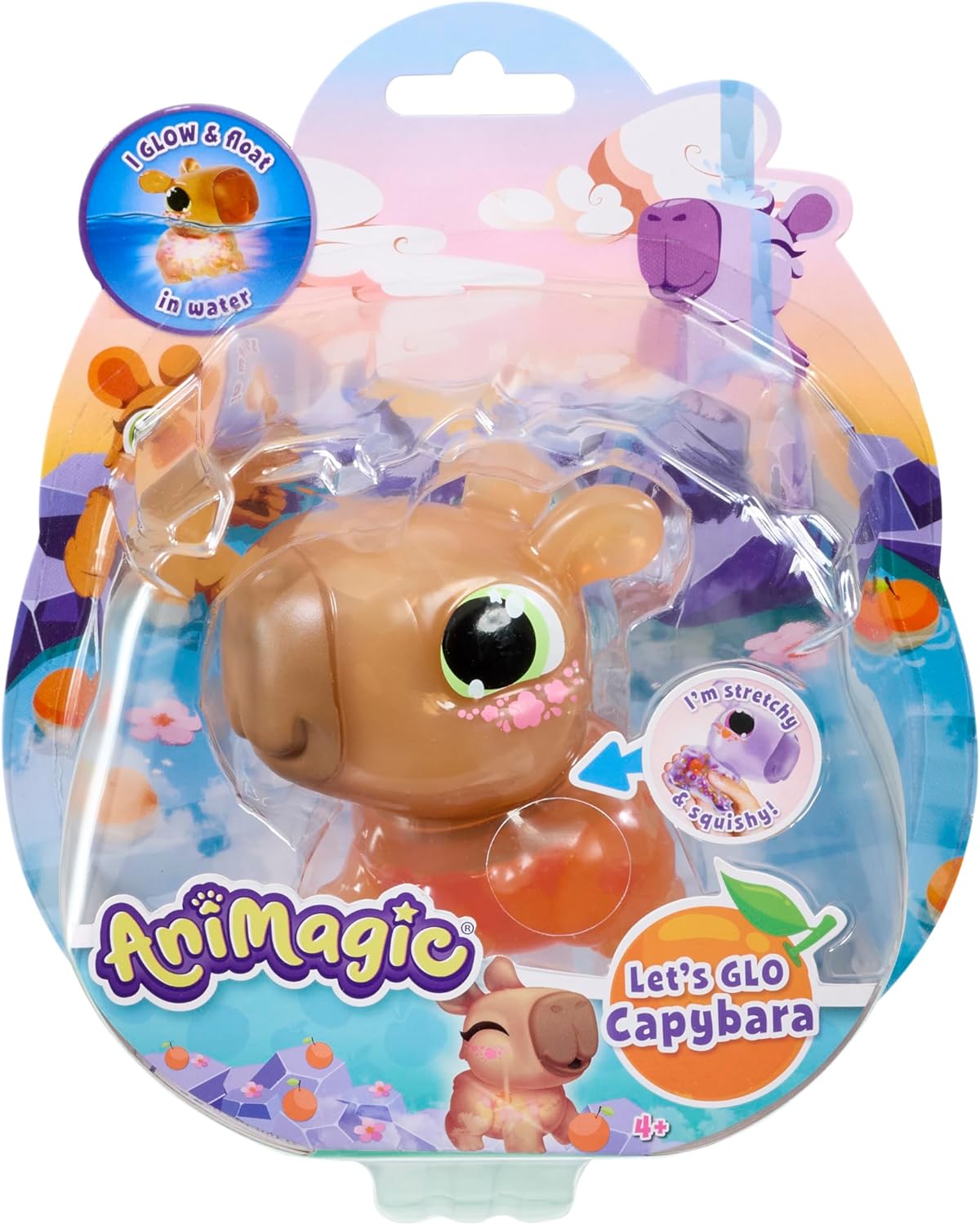 Animagic – Let’s Glo CAPYBARA Marrone - immagine 3