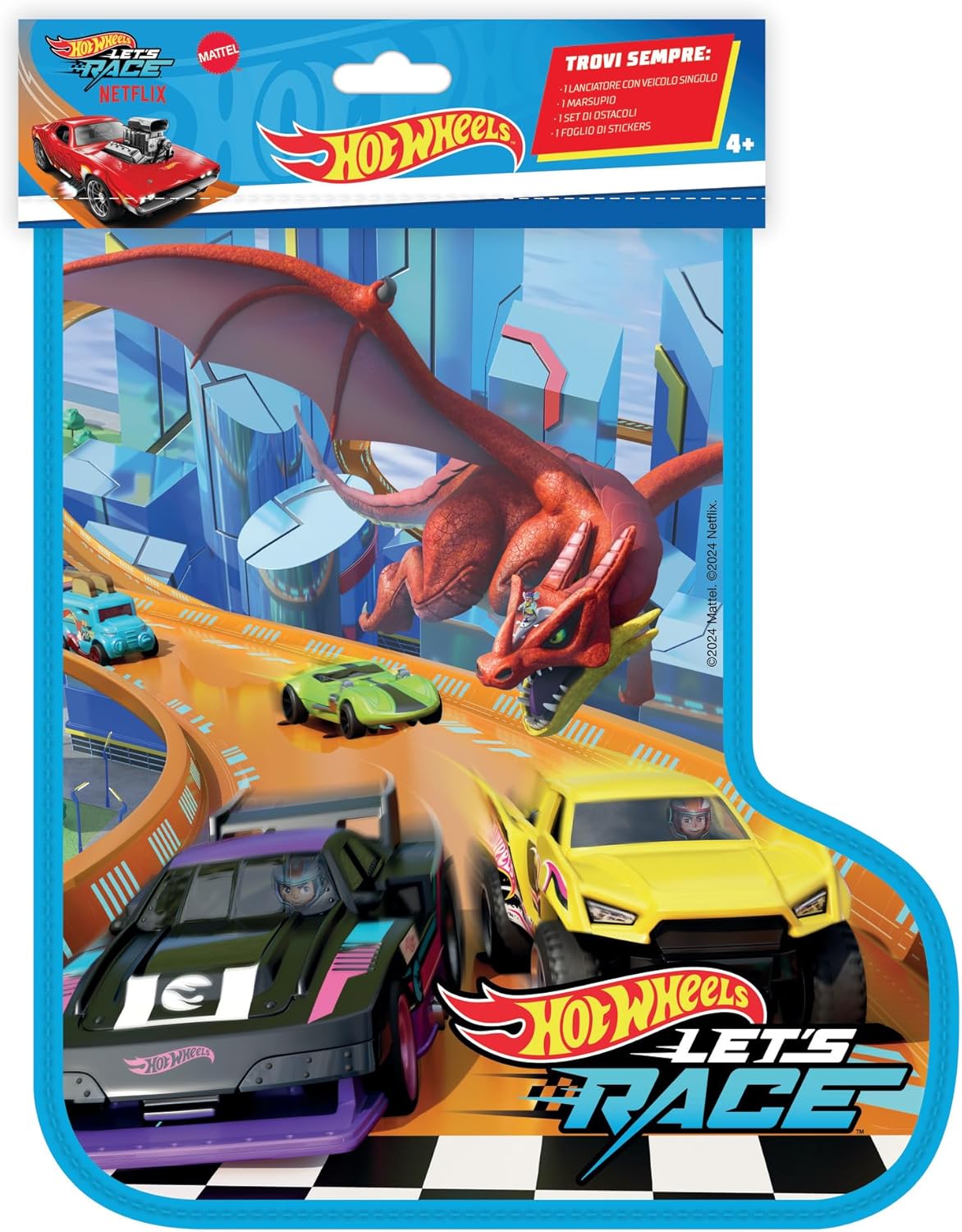 Calza della Befana di Hot Wheels 2025 - immagine 2