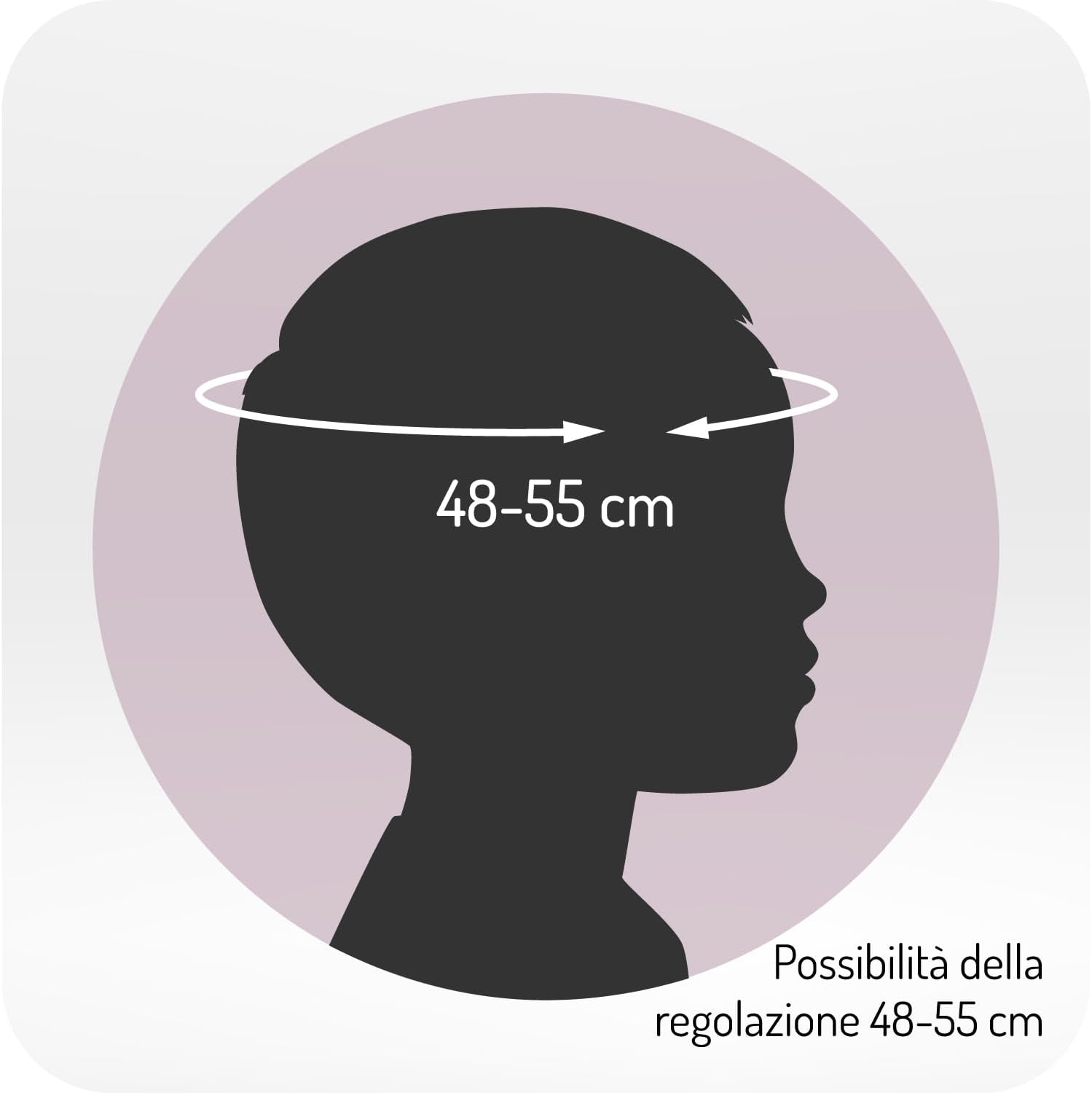 MoMi MIMI casco grigio opaco - immagine 3