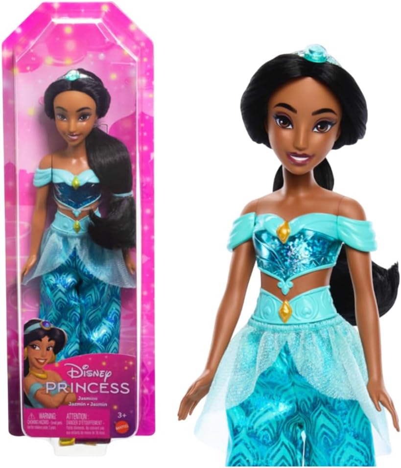 Disney Princess principessa Jasmine con capi e accessori scintillanti ispirati al film - immagine 3