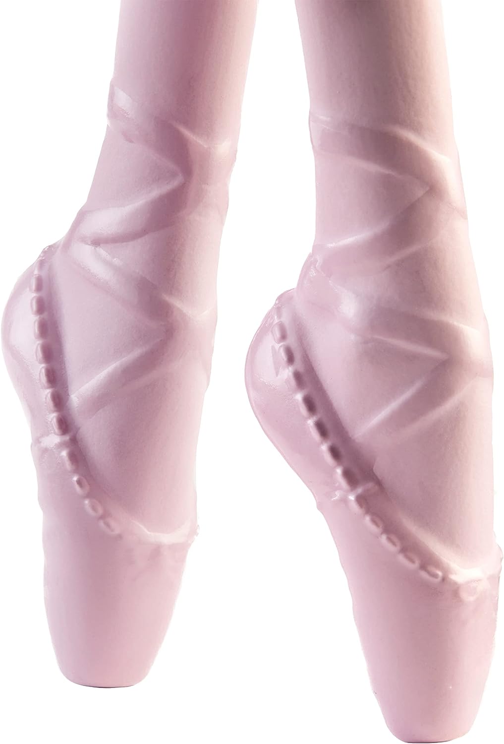 Barbie Ballerina bambola con corpetto decorato a fiori e tutù viola rimovibile braccia in posa da danza e scarpette da punta - immagine 5