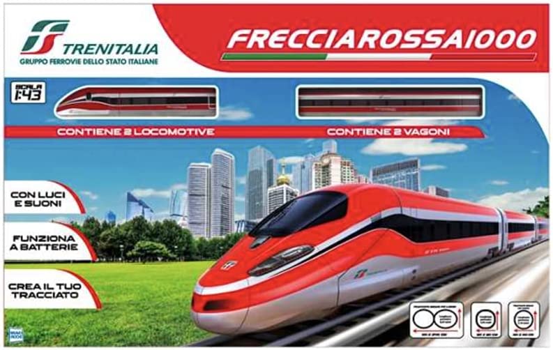 TRENO FRECCIAROSSA 1000 GRANDE A BATTERIE - immagine 2