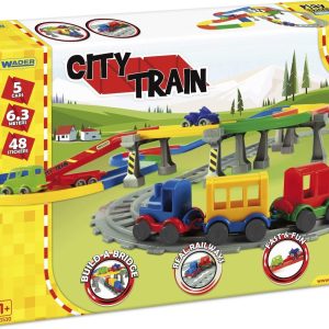 Città dei treni Pista Play Tracks Railway Piste per Auto per Bambini