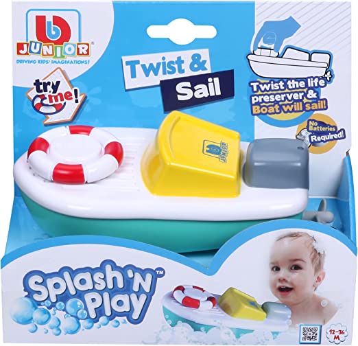 SPLASH’N PLAY BARCA TWIST E SAIL GIOCO BAGNETTO A CARICA - immagine 2