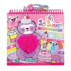 CRAYOLA OH SO SWEET SKETCH SET Super Album da Disegno Cuore Morbidoso