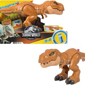 Fisher-Price Tirannosauro Imaginext Jurassic World Ferocissimo Dinosauro T-Rex