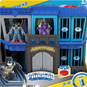 Fisher-Price Imaginext DC Super Friends Prigione di Gotham City Batman e Joker