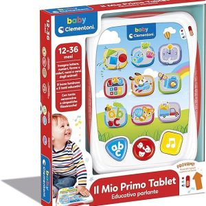 Il Mio Primo Tablet Educativo Parlante in Italiano Bambino 1 Anno Interattivo con Luci E Suoni Insegna Numeri Lettere Forme E Colori