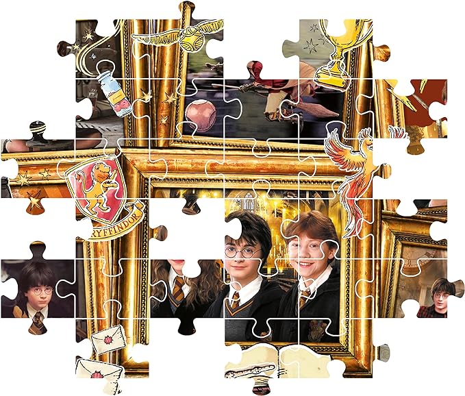 Clementoni- Harry Potter Supercolor Potter-180 Pezzi Bambini 7 Anni, Puzzle Cartoni Animati-Made in Italy, Multicolore, 29781 - immagine 3