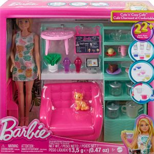 Barbie Caffetteria Dolci Momenti wellness playset time for tea 22pz
