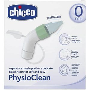 Chicco Physioclean Aspiratore nasale pratico e delicato Aiuta A Liberare Il Nasino