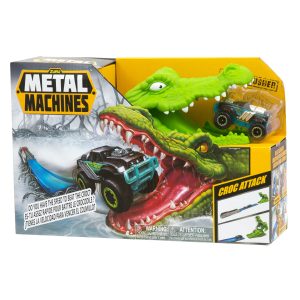 GIOCHERIA ZURU PISTA METAL MACHINES COCCODRILLO CROCK ATTACK