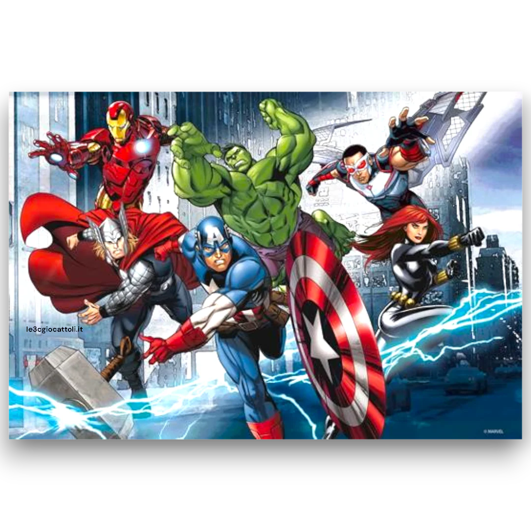 Puzzle 60 Pz Marvel Avengers - immagine 3