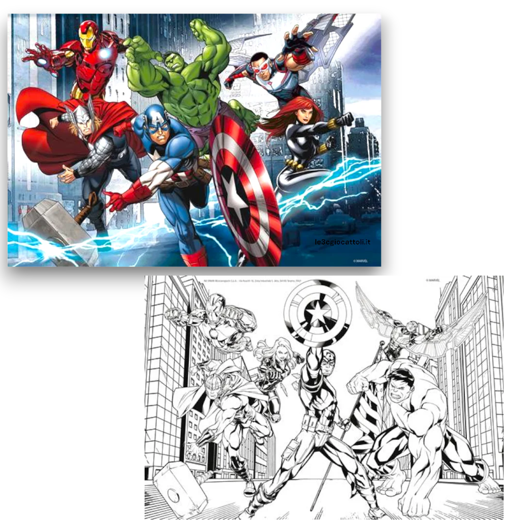 Puzzle 60 Pz Marvel Avengers - immagine 4