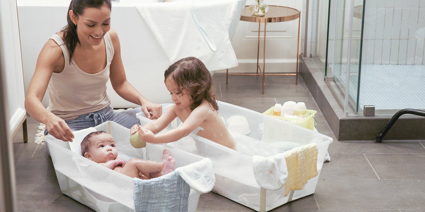 Bundle Stokke® Vaschetta Flexi Bath® XL con Riduttore per Neonati - immagine 5