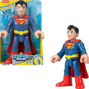FisherPrice Imaginext DC Super Friends giocattolo prescolare Superman XL 25 cm figure snodabile