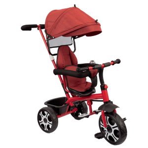 TRICICLO ROSSO PASSEGGINO TRIJOLì 3 in 1