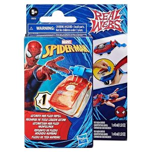 Marvel Spider-Man Real Webs Ultimate Web Ricarica Spararagnatele Spiderman