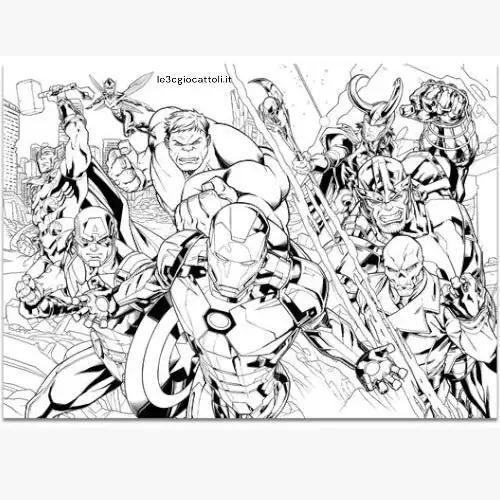 Puzzle 108 Pz Avenger Infinity saga - immagine 3
