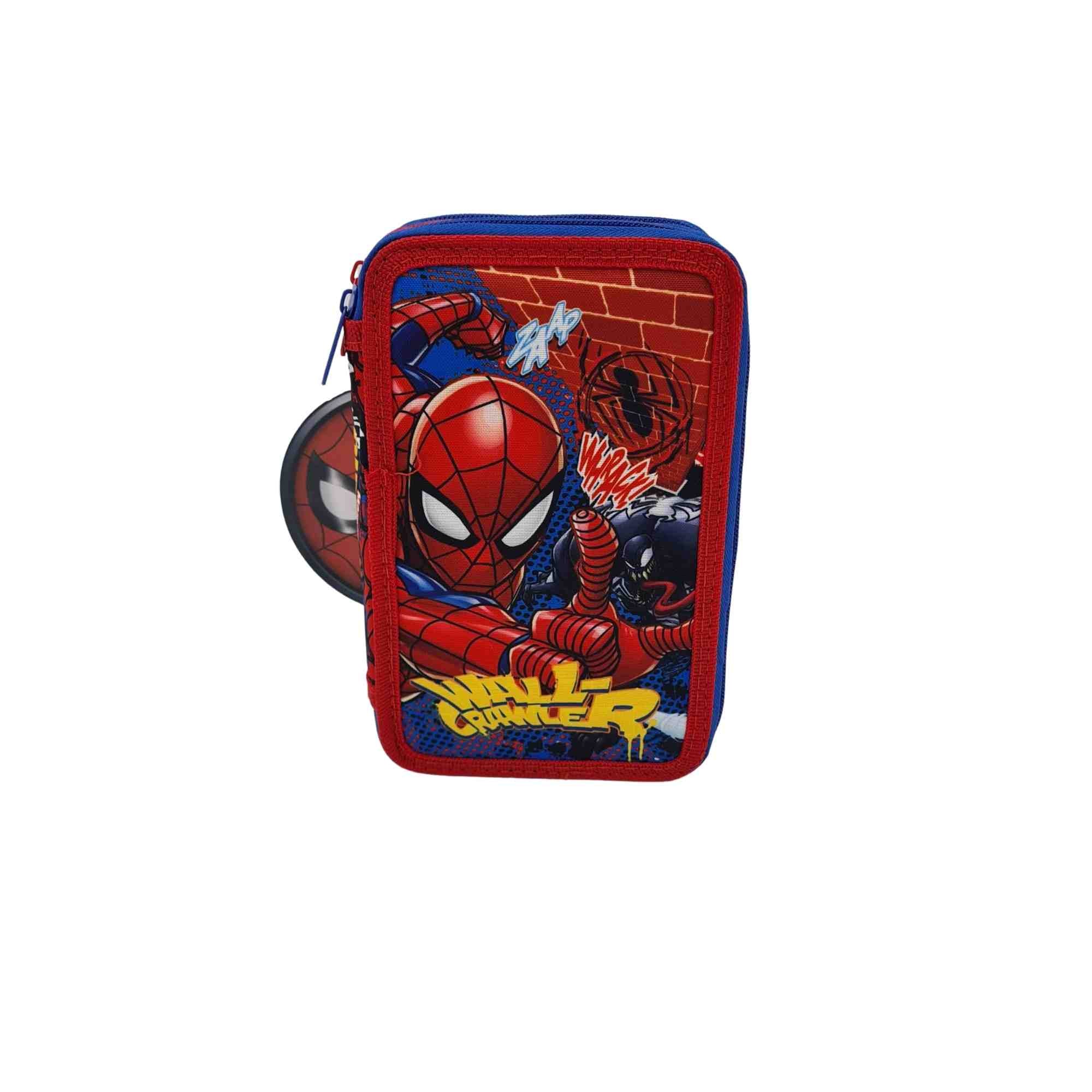 Astuccio 3 zip SPIDERMAN - immagine 2