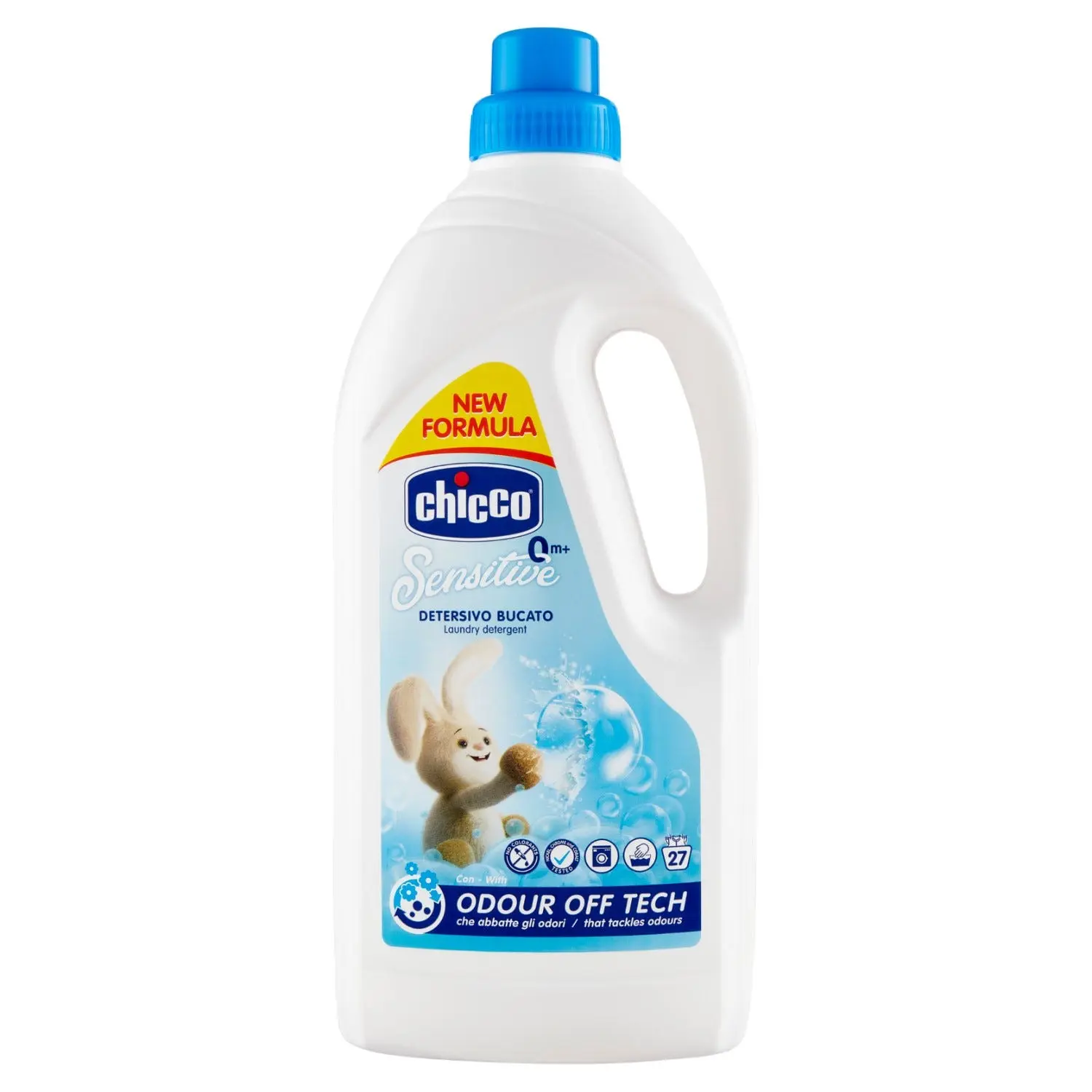 Artsana Chicco Sensitive Detersivo Bucato Ipoallergenico rimuove Macchie e Odori 0+