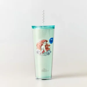 MINISO La Sirenetta-Borraccia Con Cannuccia – La Sirenetta