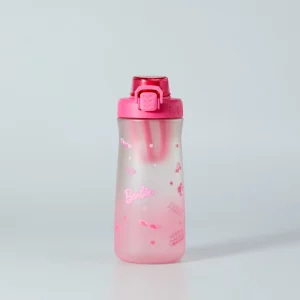 MINISO Barbie-Borraccia Con Tappo Ribaltabile – Barbie (1100Ml)