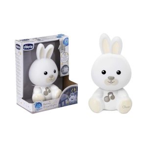CHICCO Bunny Dreamlight Luce Notturna Musicale Coniglietto ninna nanna