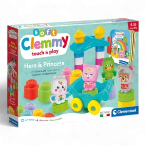 Soft Clemmy Touch e Play Hero e Princess