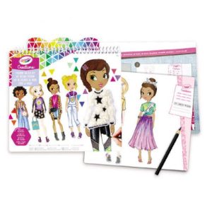 CRAYOLA Creations – Super Album da Disegno I Love Fashion – Crea la Moda, attività Creativa e Regalo per Bambine, età 8+, 04-1178