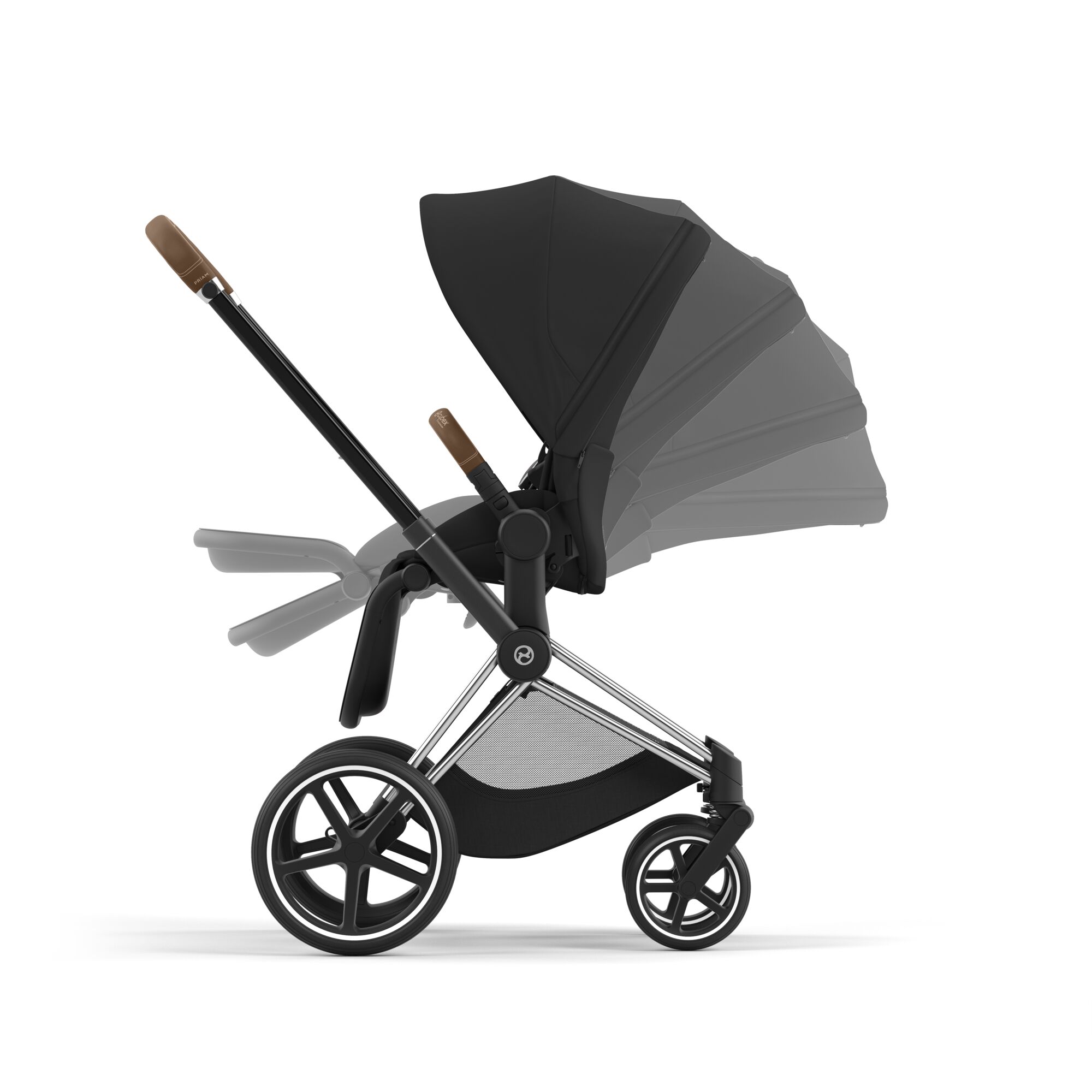Trio Cybex Priam con telaio Chrome Brown - immagine 6