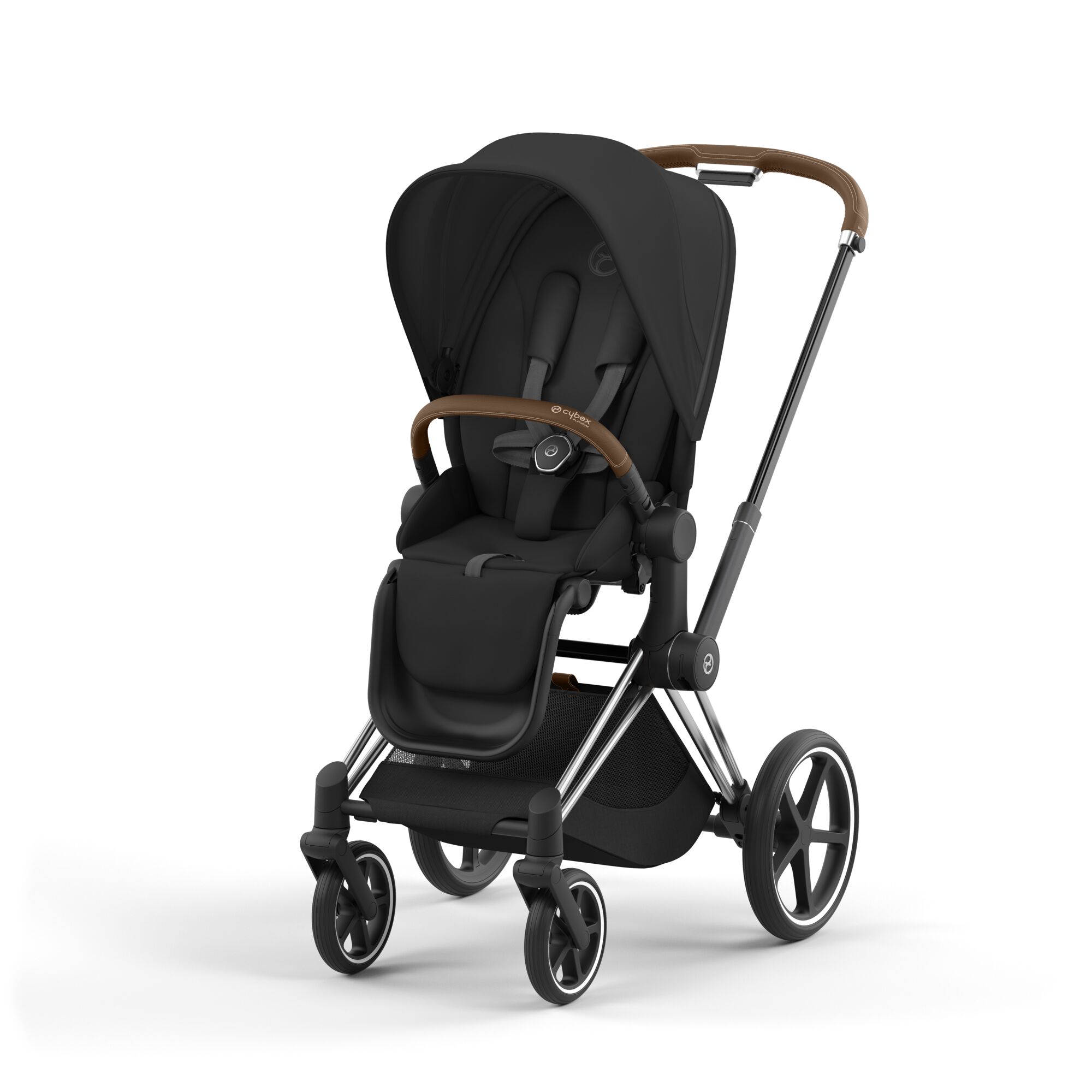 Trio Cybex Priam con telaio Chrome Brown - immagine 3
