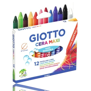Giotto Cera Maxi 12 Pastelloni