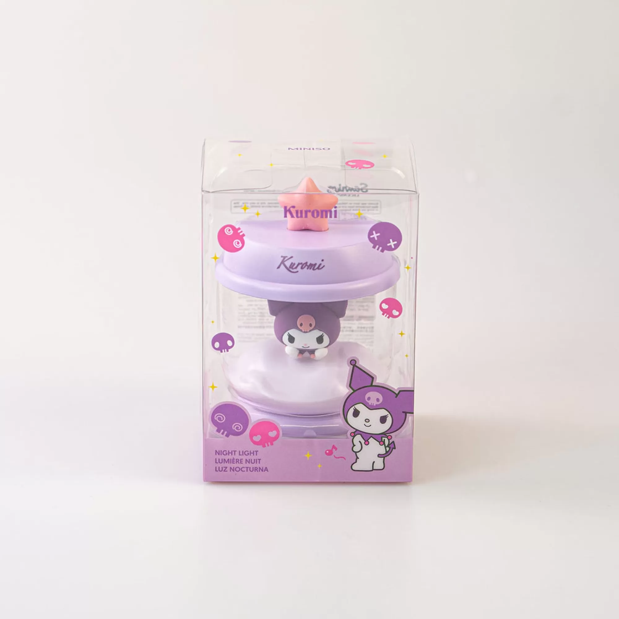 MINISO Sanrio-Lampada Da Notte Piccola Di Kuromi - immagine 2