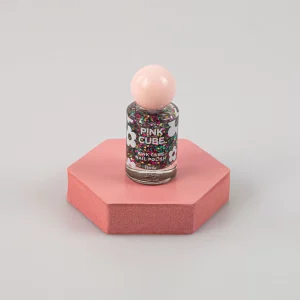 MINISO Make Up-Nail Polish – Pink Cube (18 Party Glitter)